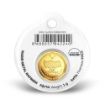 Изображение Золотая инвестиционная монета 1 грамм 24 карата (Бренд Nadir)