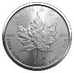 1 OZ Kanada Gümüş Sikke Akçaağaç Yaprağı 2021 resmi
