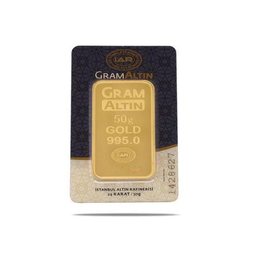 İAR AgaKulche 50 gram altın külçe altın - HAS resmi