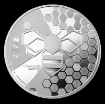 Изображение Серебряная монета Пчела - Чудесный мир 2020
