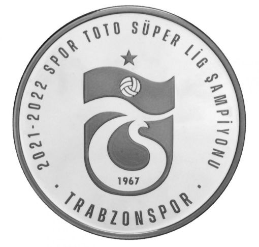 Изображение Серебряная монета Суперлиги Трабзонспора