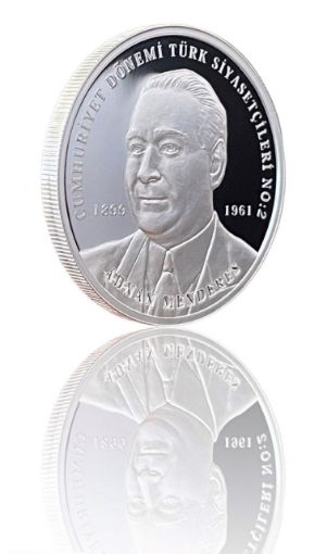 Adnan Menderes Gümüş Sikke resmi