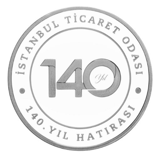 İstanbul Ticaret Odası 140 Yıl Gümüş Sikke resmi